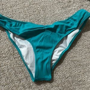 PINK Teal blue bikini bottoms  👙
